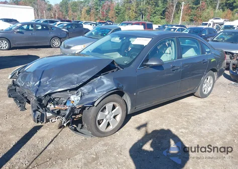 2008 Chevrolet Impala Lt из США, поврежденный, VIN 2G1WT58KX89232846